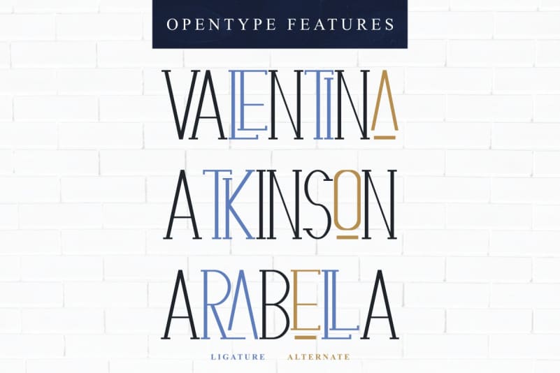 Authoria Serif Font preview image 5