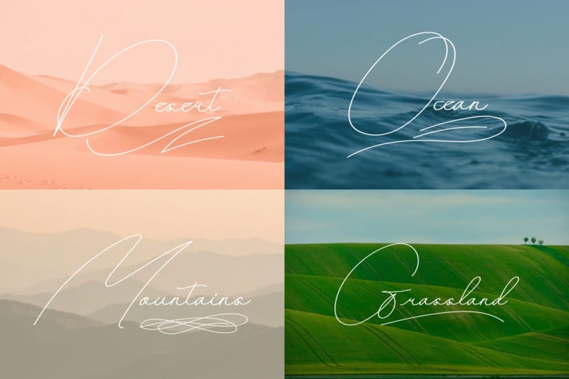 Wulandari Handwriting Font preview image 5