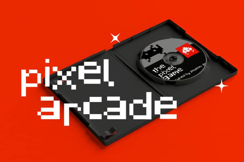 Pixelated Display Font preview image 3