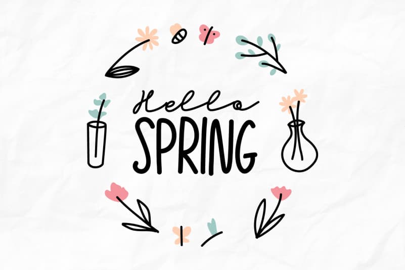 Growing Garden Font preview image 4