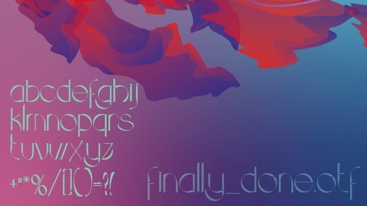Siphe Display Font preview image 4