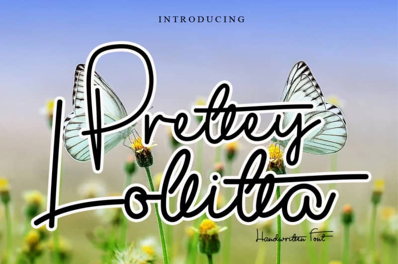 Pretty Lollitta Font