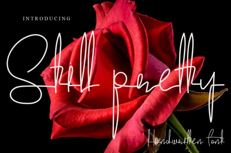 Still Pretty Font