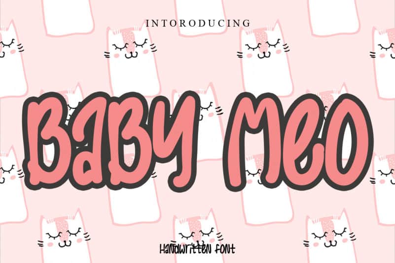 Baby Meo Display Font
