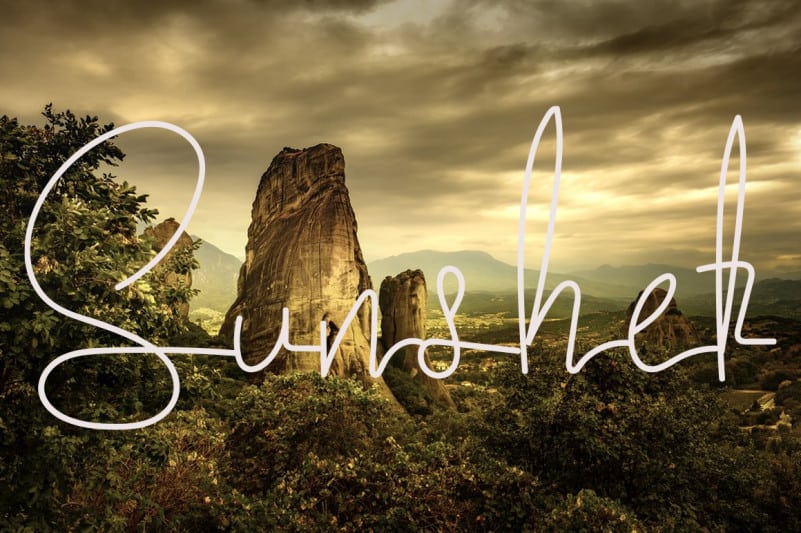 Still Pretty Font preview image 2