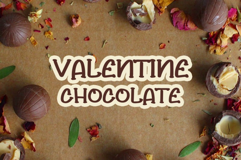 Valentine Is Coming Display Font preview image 4