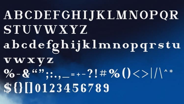 Venetus Serif Font preview image 2