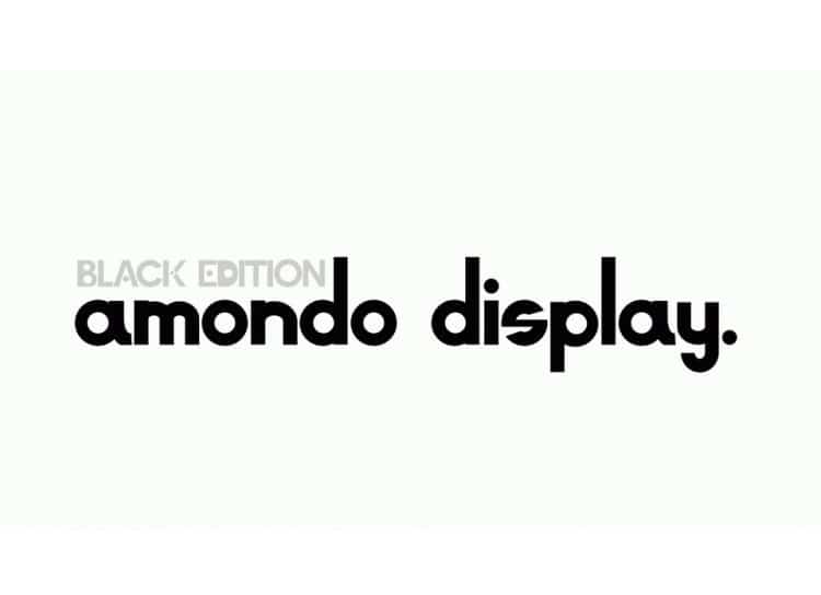 Amondo Sans Serif Font