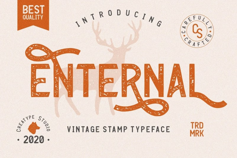 Enternal Display Font
