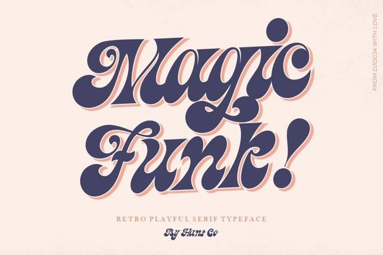 Magic Funk Serif Font