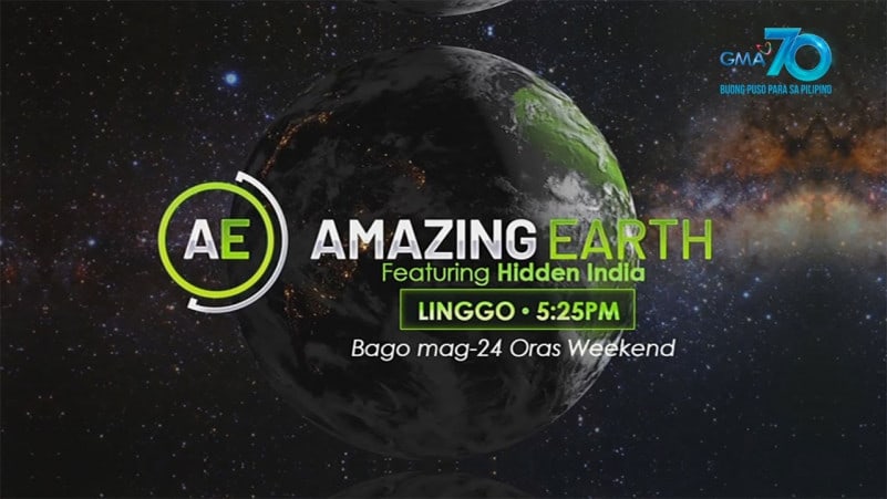 AMAZING EARTH font name?