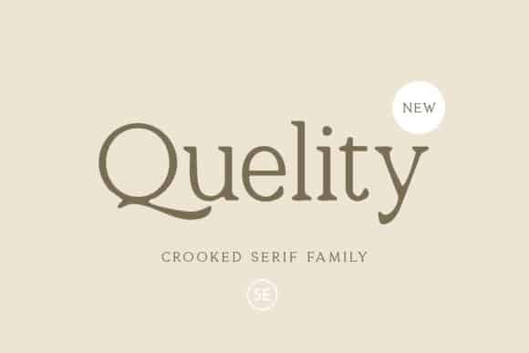 Quelity Serif Font