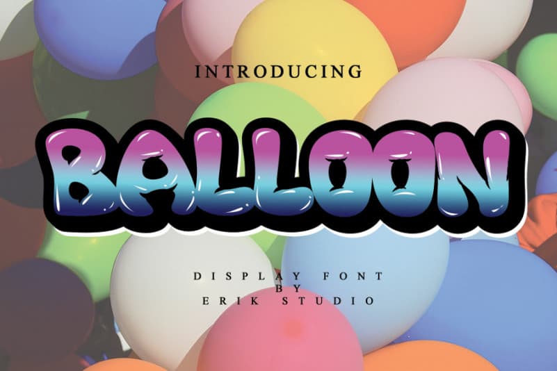 Momoyo Display Font preview image 3