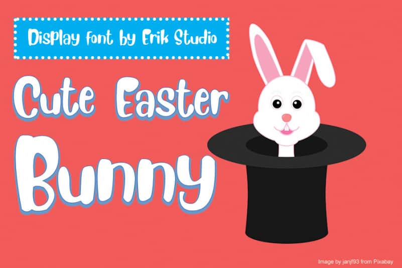 Happy Easter Display Font preview image 3