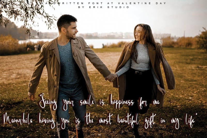 Love Story Font preview image 3