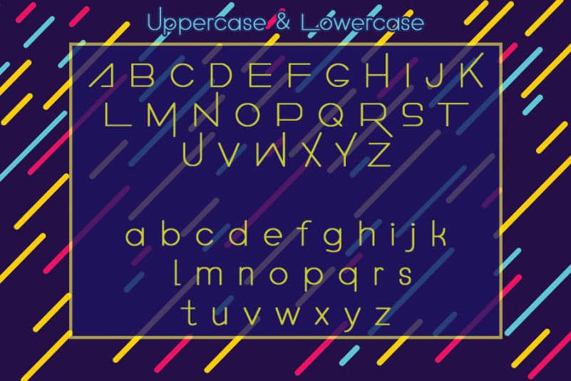 Automatic Display Font preview image 3