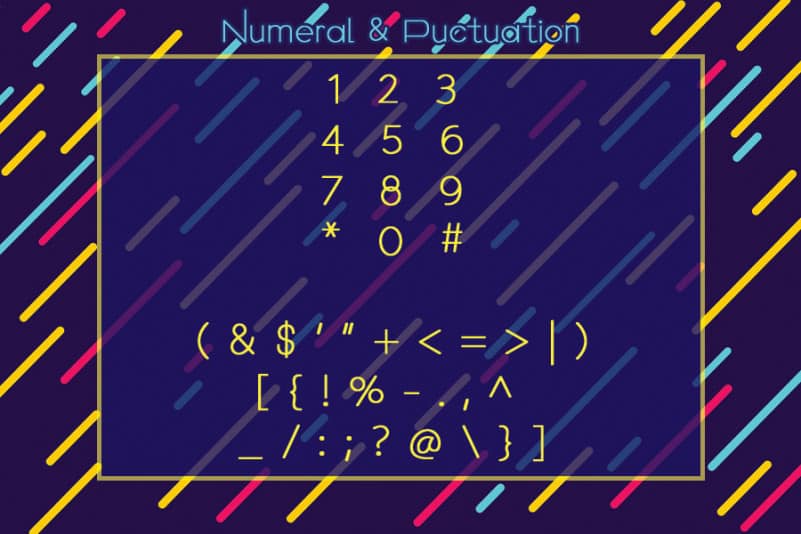 Automatic Display Font preview image 4
