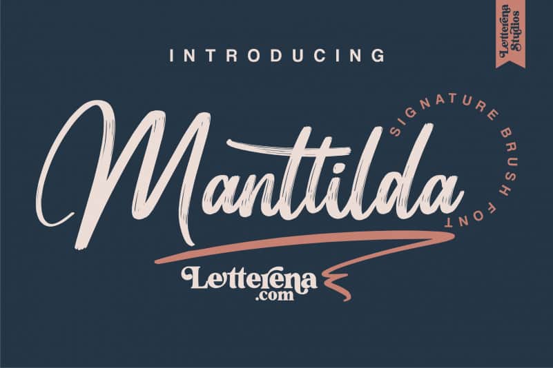 Manttilda Brush Font