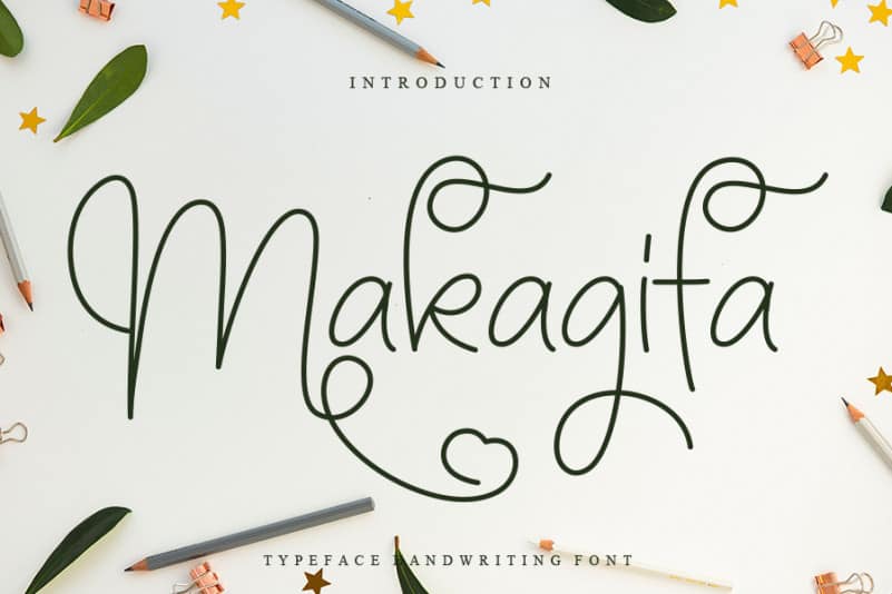 Makagifa Script Font