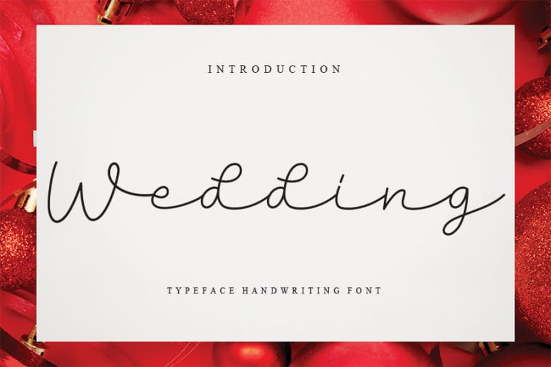 Wedding Script Font