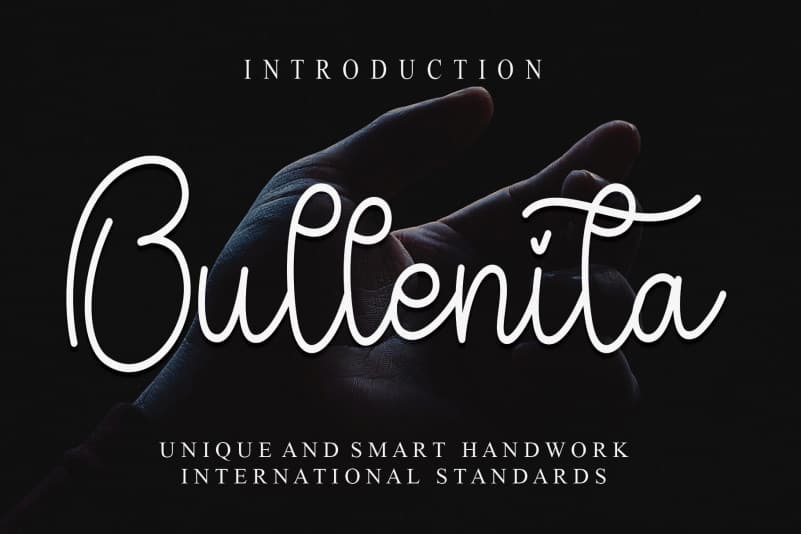 Bullenita Handwritten Font