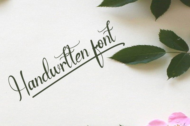 Butter Bread Calligraphy Font preview image 2