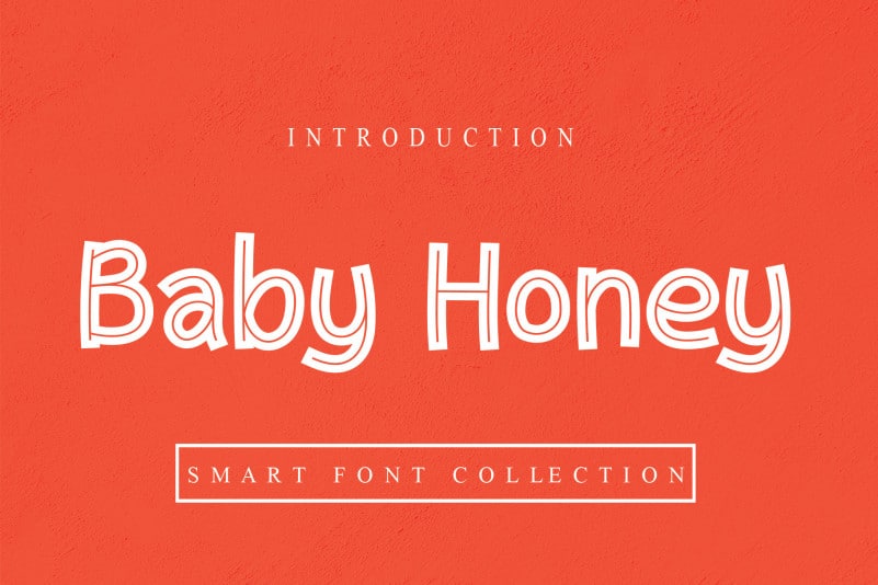 Baby Honey Display Font