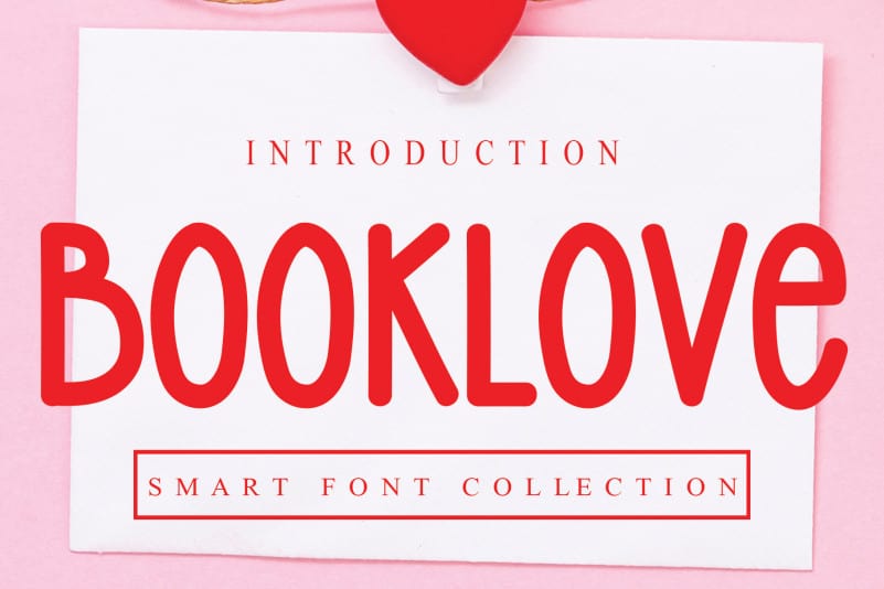 Booklove Display Font