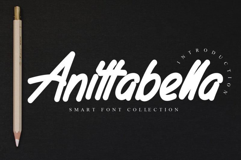 Anittabella Handwritten Font
