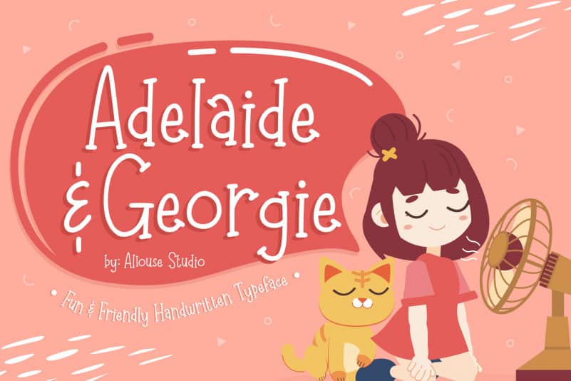 Adelaide Georgie Display Font