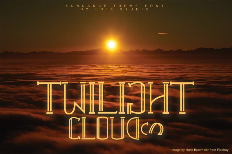 Sundance Display Font preview image 2