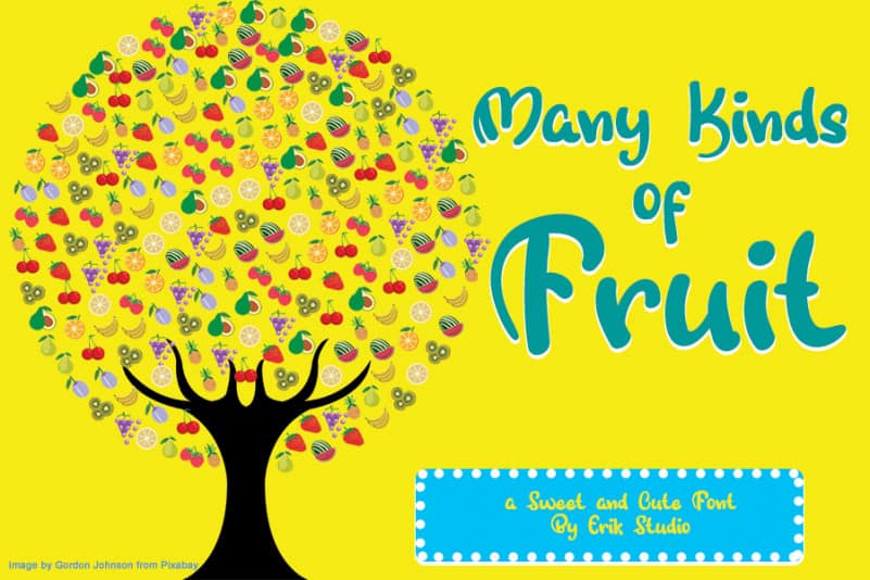 Sweet Pineapple Display Font preview image 2