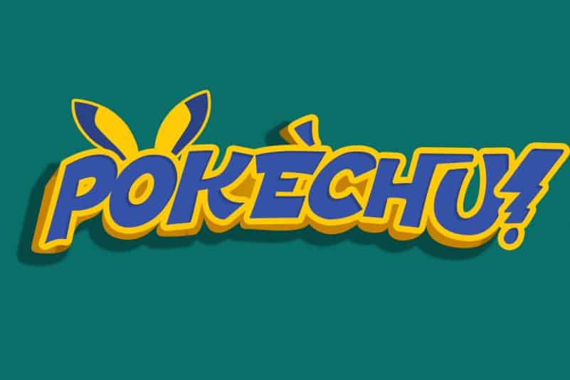 Pokechu Display Font
