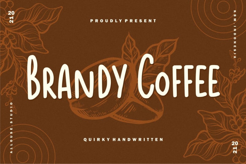 Brandy Coffee Handwritten Font