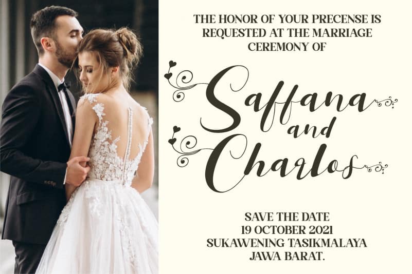 Hello Saffana Calligraphy Font preview image 2