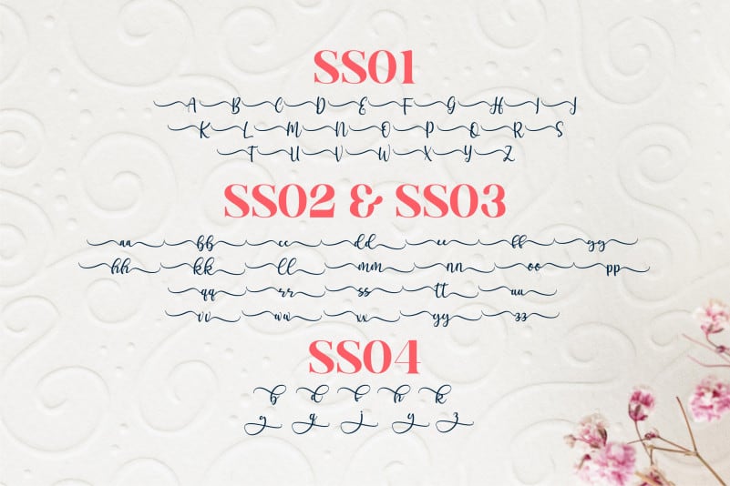 Andiani Script Font preview image 4