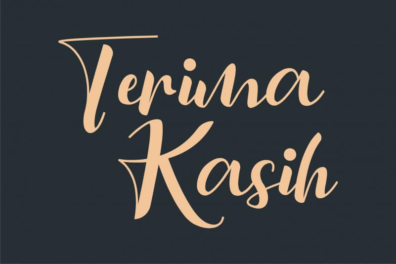 Berdiri Sendiri Script Font preview image 5