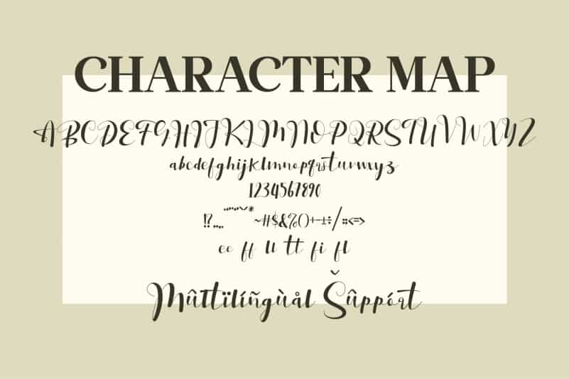 Hello Saffana Calligraphy Font preview image 3