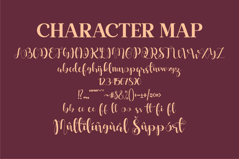 Dahllia Claire Calligraphy Font preview image 3