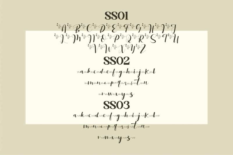 Hello Saffana Calligraphy Font preview image 4