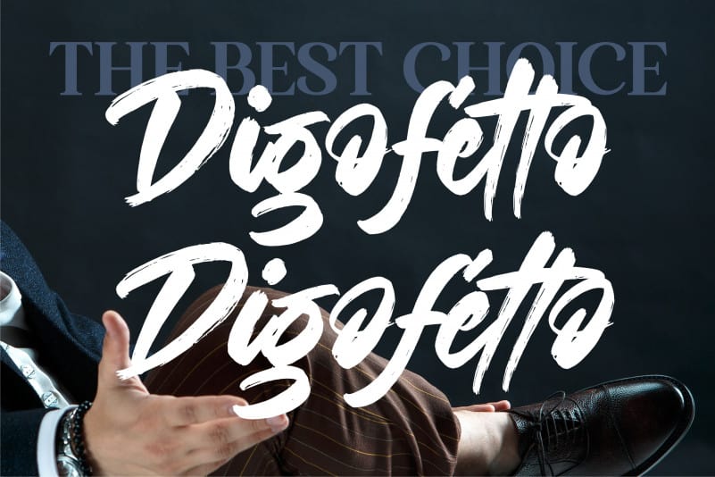 Digofetto Brush Font preview image 4