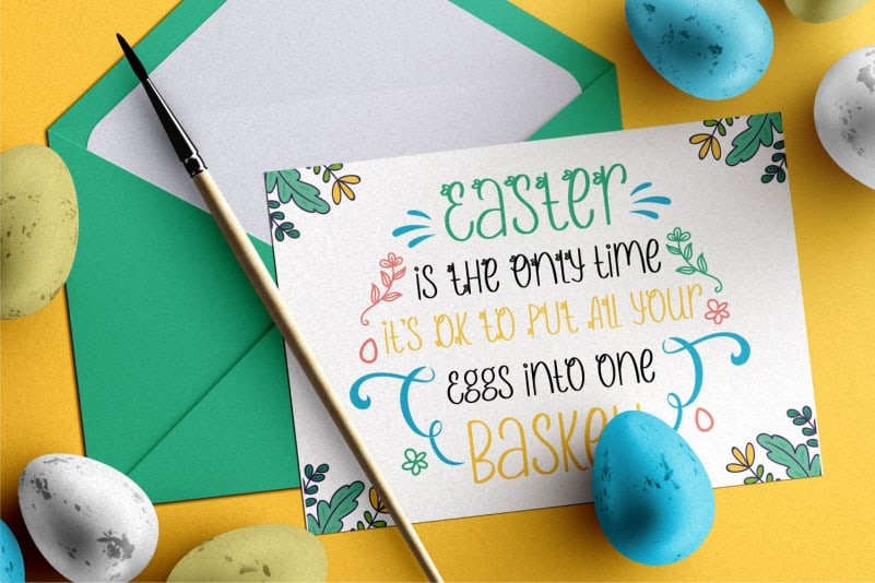 Sunny Bunny Display Font preview image 2