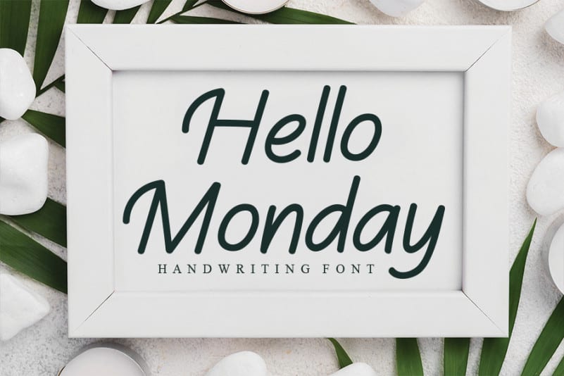 Welcome Farmhouse Handwritten Font preview image 2