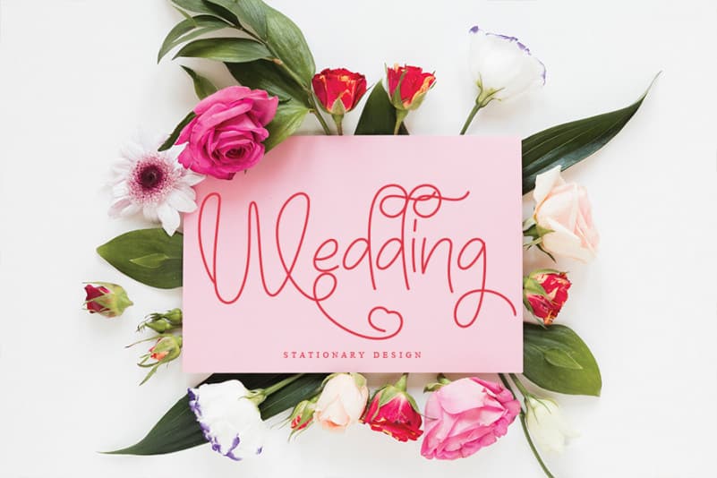Makagifa Script Font preview image 2