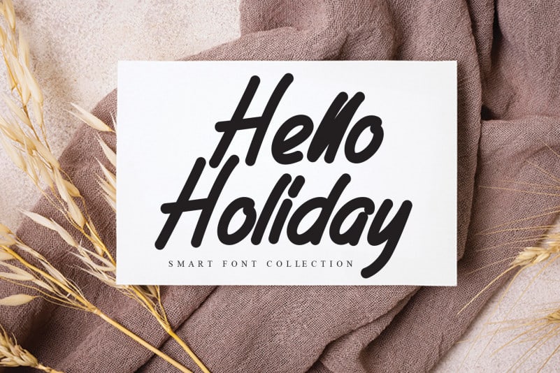 Anittabella Handwritten Font preview image 2