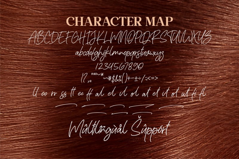 Rafaella Signature Script Font preview image 2