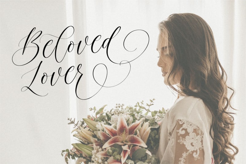 Felmora Calligraphy Font preview image 2