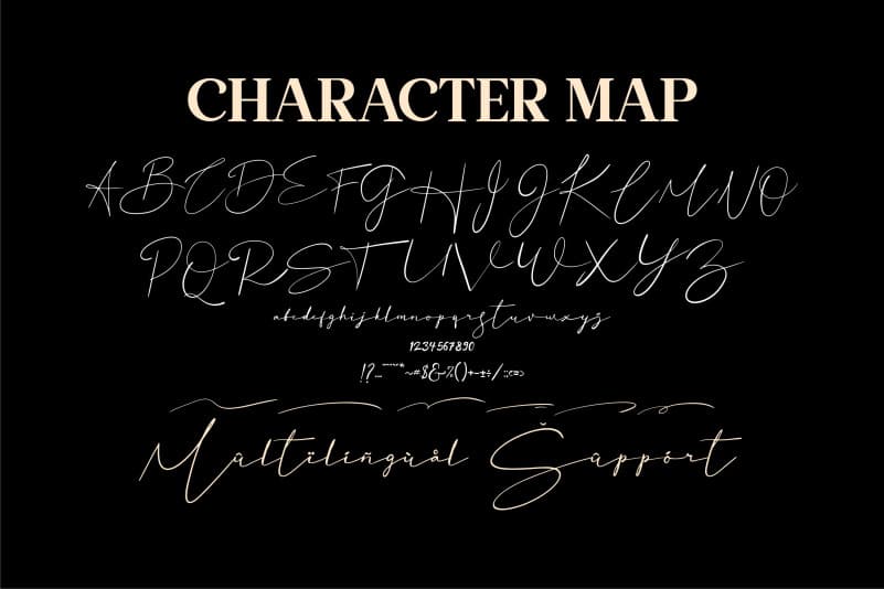 Basstian Handwritten Font preview image 2