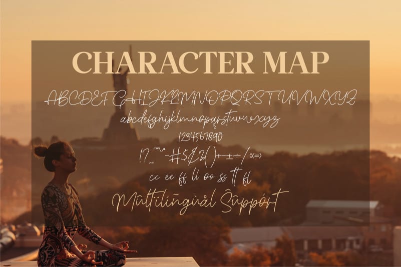 Christina Signature Script Font preview image 2