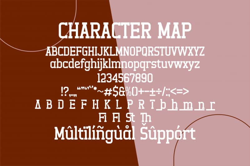 Alexside Slab Font preview image 2